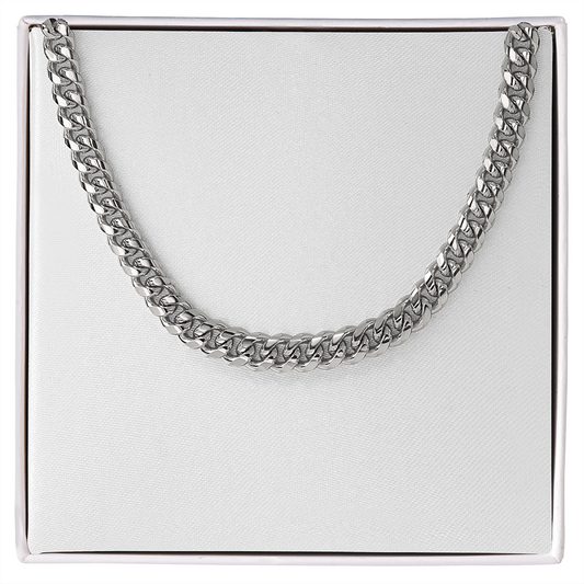 Men's 5mm Gold Curb Chain Necklace – Bold & Adjustable Statement Piece