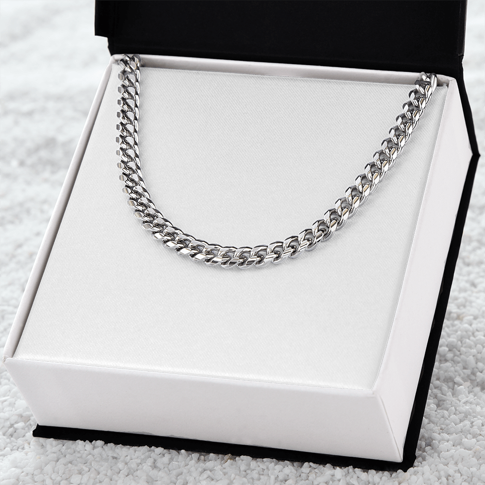 Men's 5mm Gold Curb Chain Necklace – Bold & Adjustable Statement Piece