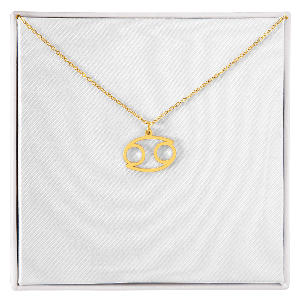 Zodiac Sign Necklace Minimalist Astrology Pendant Jewelry Gift for All 12 Horoscope Signs