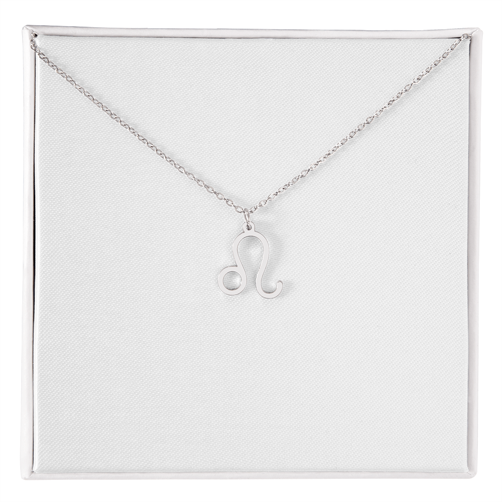 Zodiac Sign Necklace Minimalist Astrology Pendant Jewelry Gift for All 12 Horoscope Signs