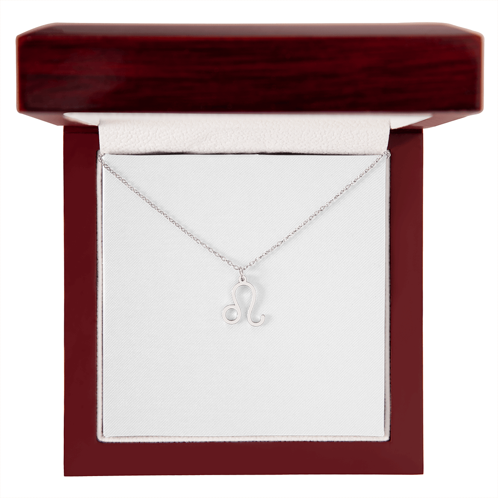 Zodiac Sign Necklace Minimalist Astrology Pendant Jewelry Gift for All 12 Horoscope Signs