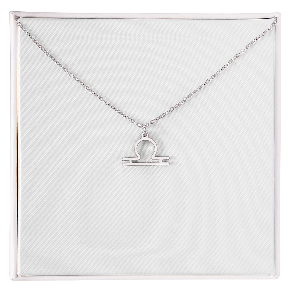 Zodiac Sign Necklace Minimalist Astrology Pendant Jewelry Gift for All 12 Horoscope Signs