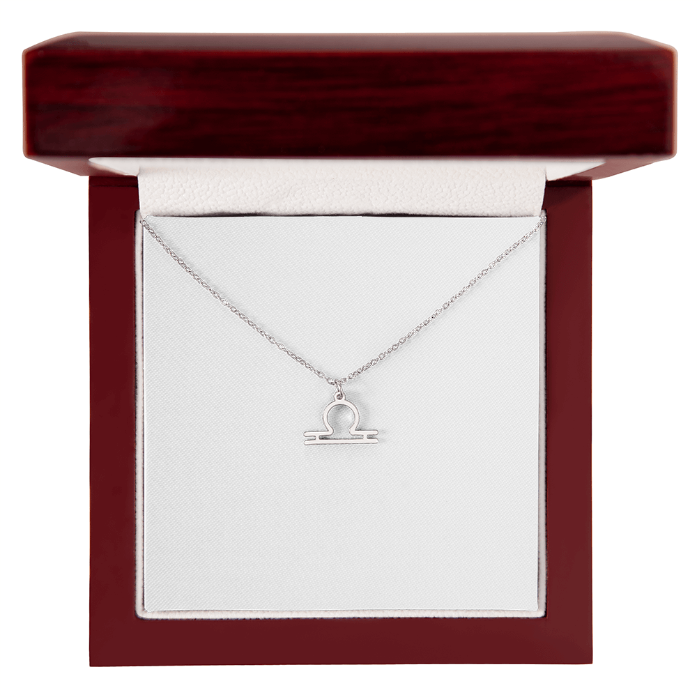Zodiac Sign Necklace Minimalist Astrology Pendant Jewelry Gift for All 12 Horoscope Signs