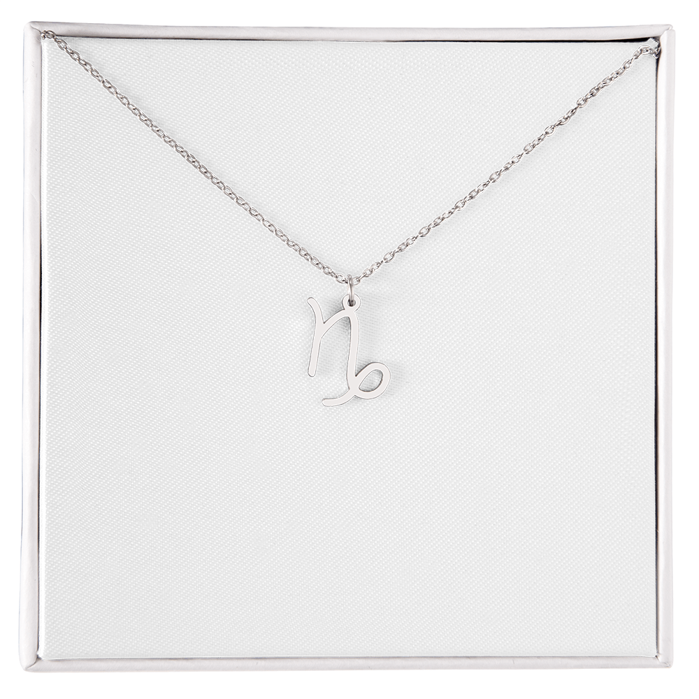Zodiac Sign Necklace Minimalist Astrology Pendant Jewelry Gift for All 12 Horoscope Signs