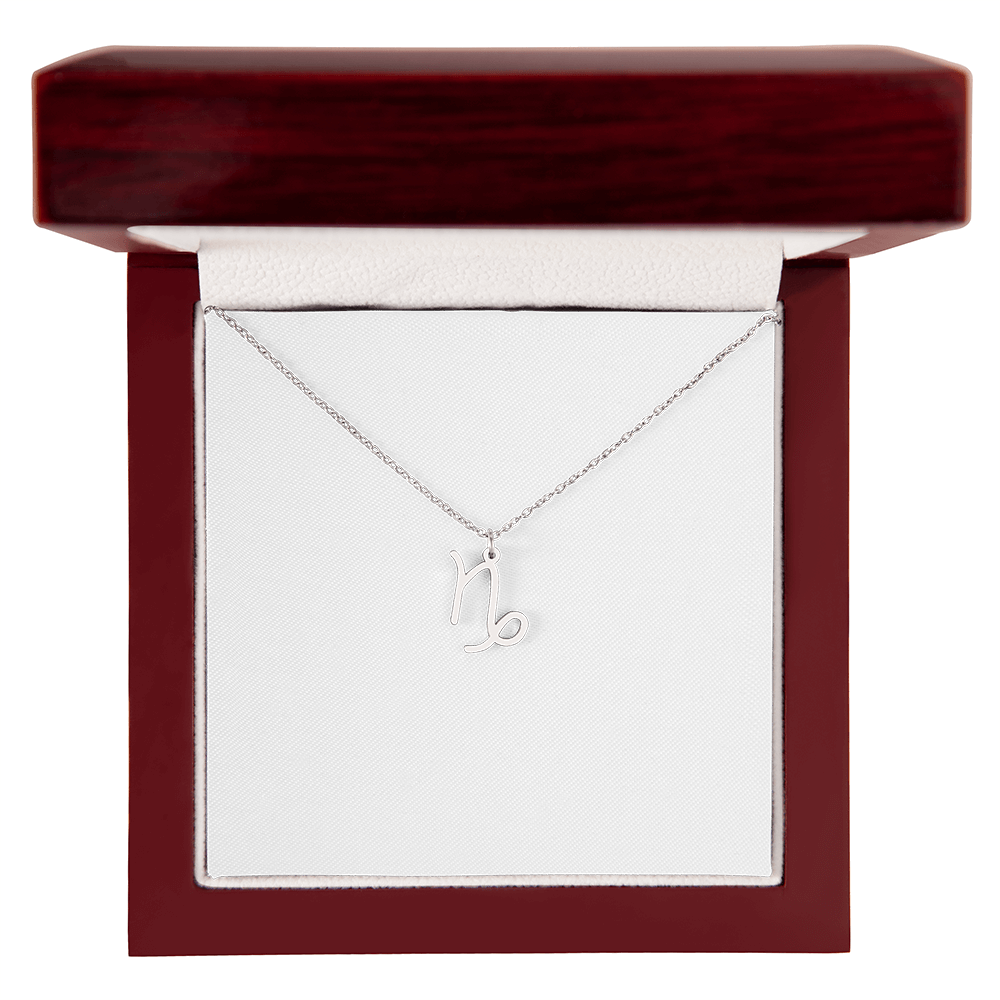Zodiac Sign Necklace Minimalist Astrology Pendant Jewelry Gift for All 12 Horoscope Signs